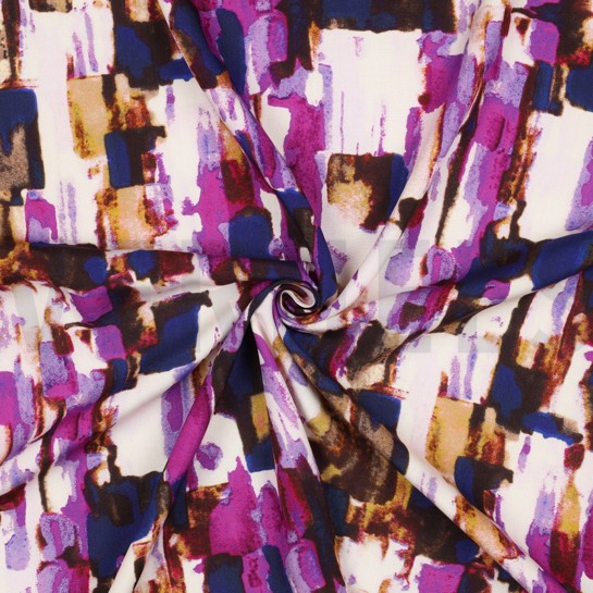 VISCOSE RADIANCE DIGITAAL ABSTRACT PAARS #7