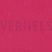 DOUBLE GAUZE EMBROIDERY FLOWERS FUCHSIA (thumbnail) #3