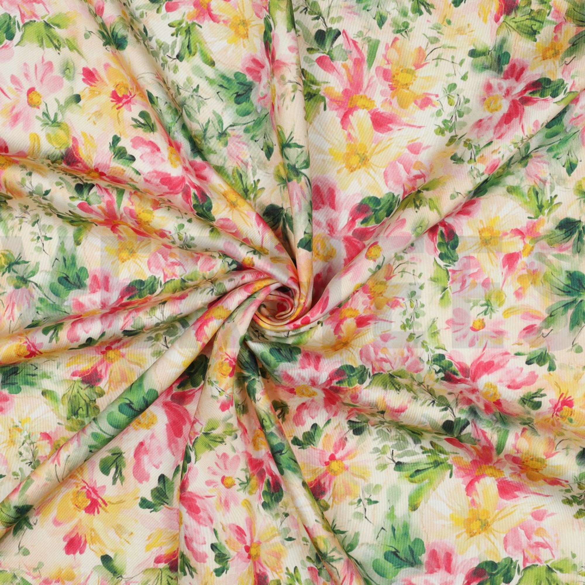 VISCOSE SATIN DIGITAL FLOWERS MULTICOLOUR (high resolution) #3