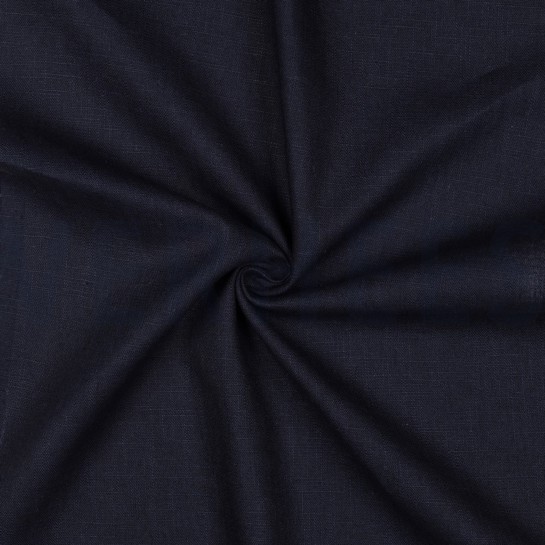 LINEN WASHED 230 gm2 NAVY #7