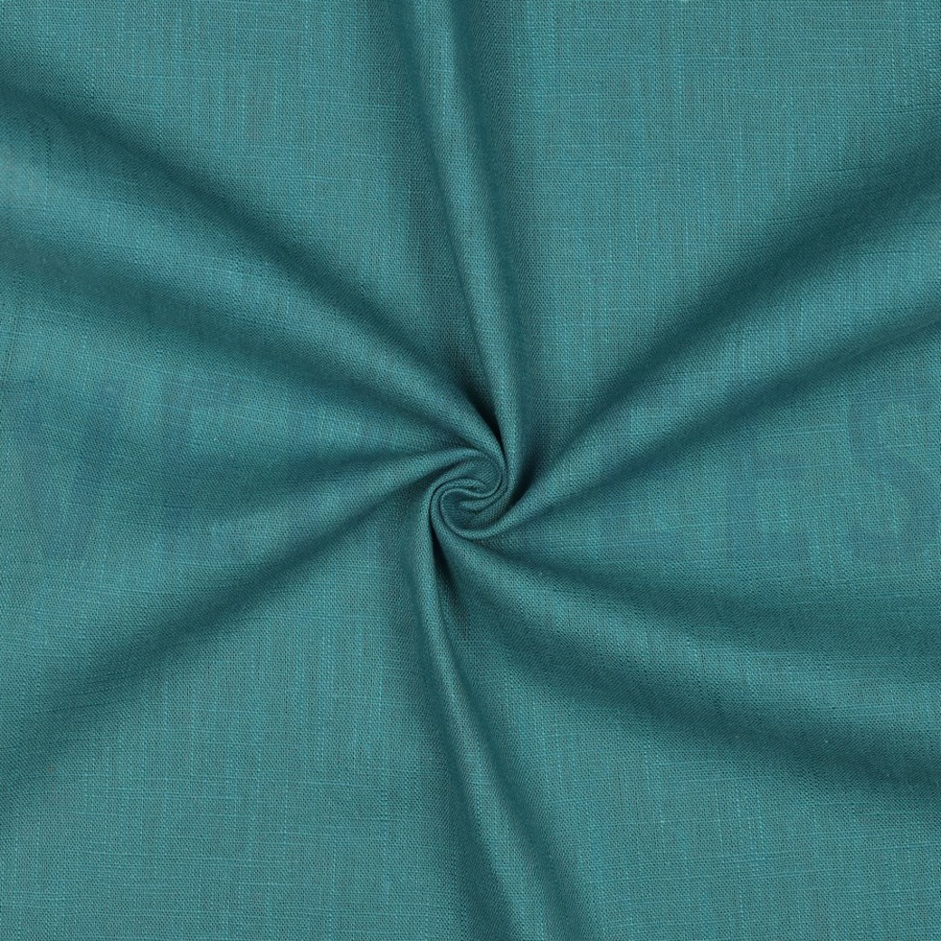 LINEN WASHED 230 gm2 DARK CYAN #3