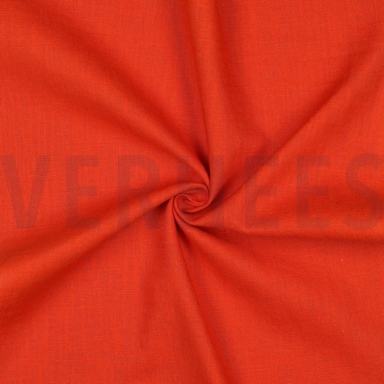 LINEN WASHED 230 gm2 ORANGE #7