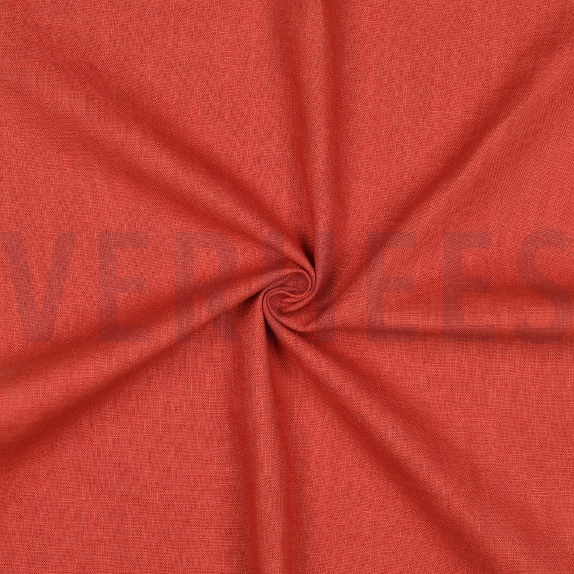 LINEN WASHED 230 gm2 RUST (high resolution) #3