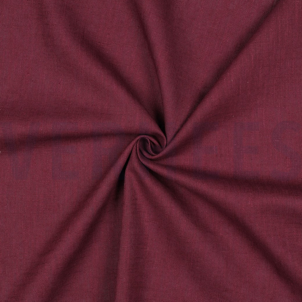 LINEN WASHED 230 gm2 WINE RED #3