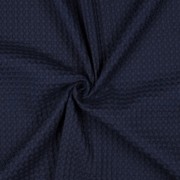 COTTON WAFFLE BIG NAVY (thumbnail) #3