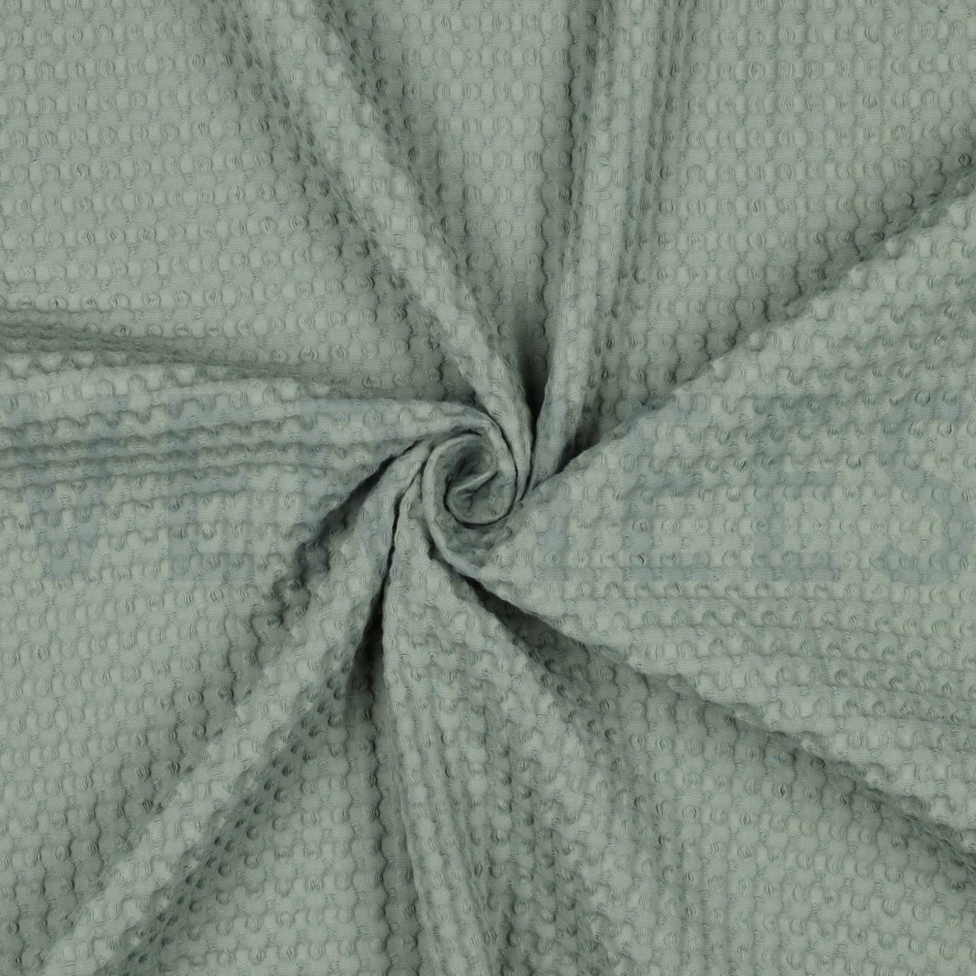 COTTON WAFFLE BIG OLD GREEN (high resolution) #3