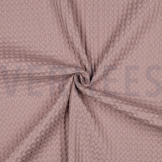 COTTON WAFFLE BIG DARK POWDER #7