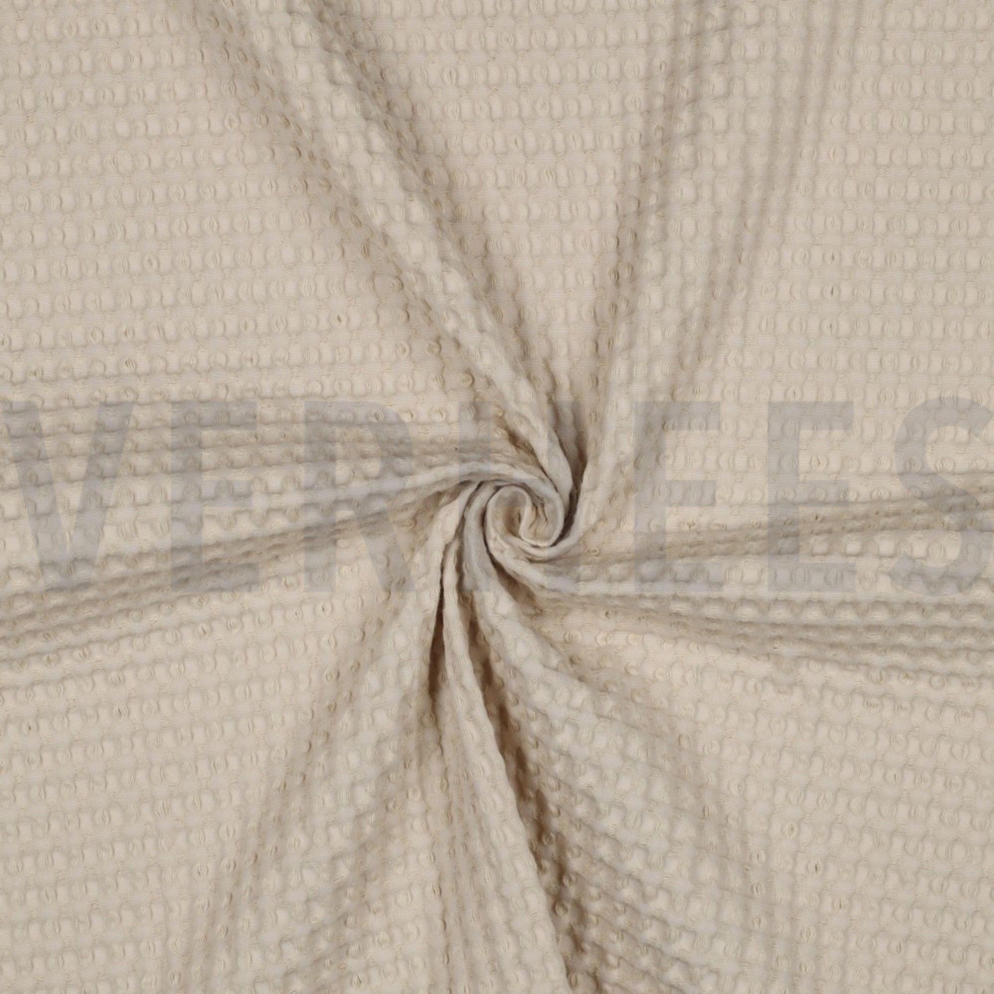 COTTON WAFFLE BIG BEIGE (high resolution) #3