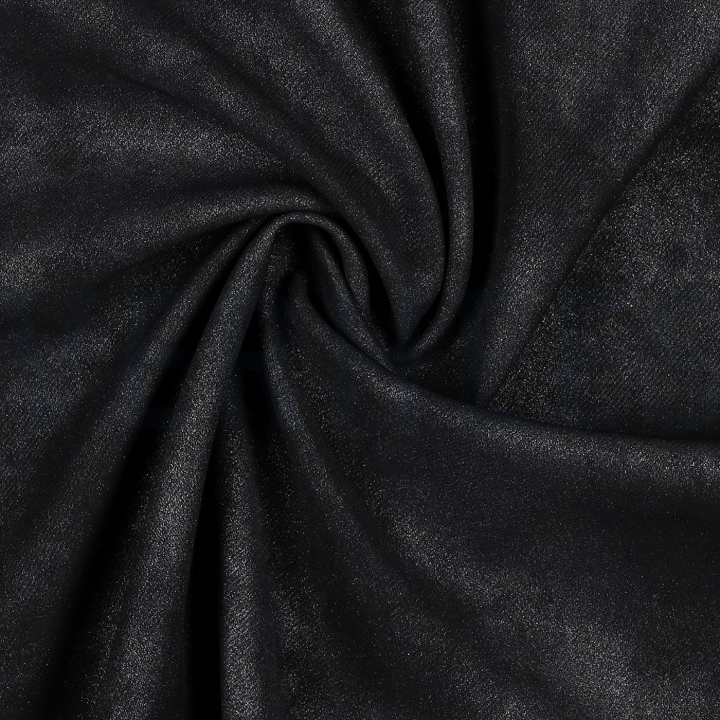 FAUX LEATHER FOIL BLACK #3