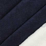 FAUX FUR CORDUROY NAVY (thumbnail) #3