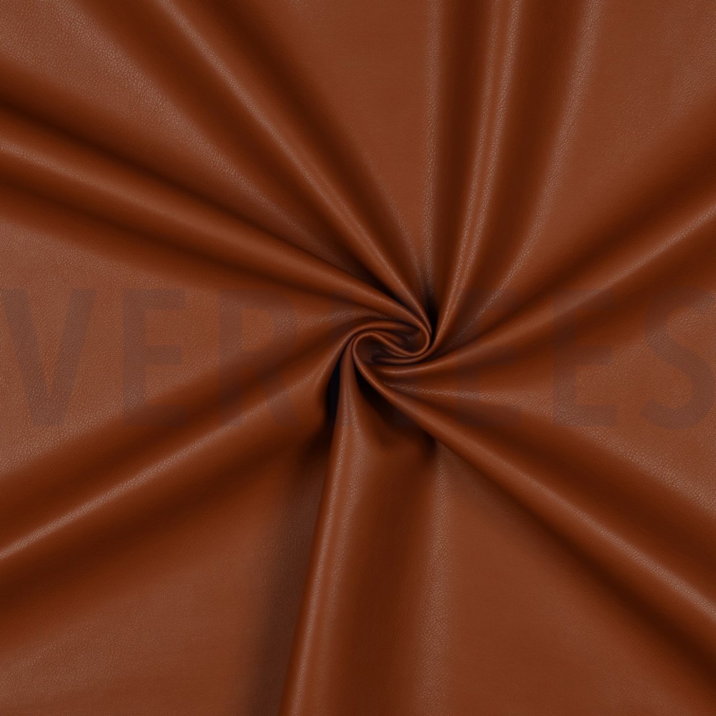 FAUX LEATHER COGNAC #3