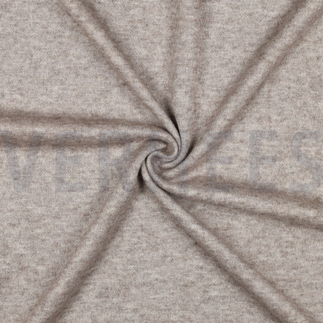 KNITTED MELANGE TAUPE MELANGE #3