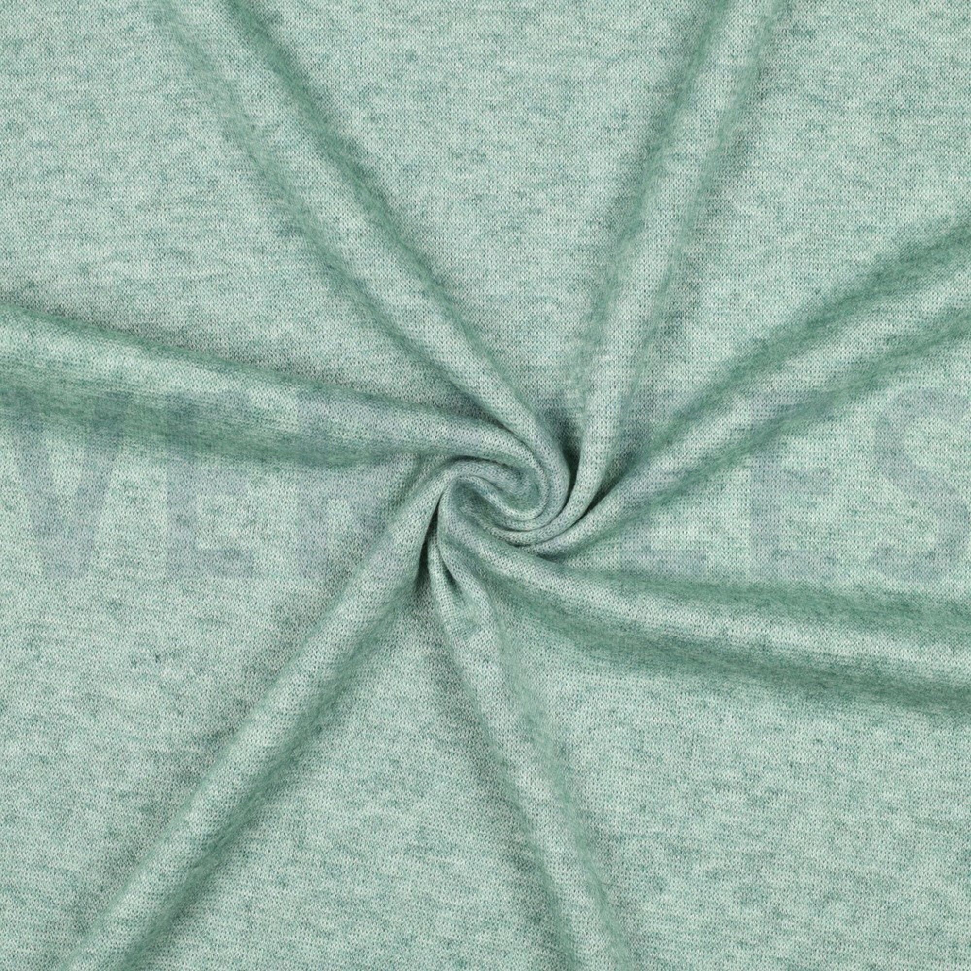 KNITTED MELANGE GREEN MELANGE (high resolution) #3