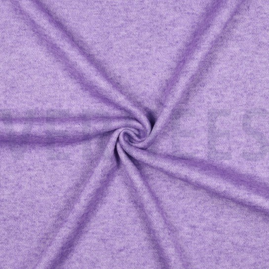 KNITTED MELANGE PURPLE MELANGE #7