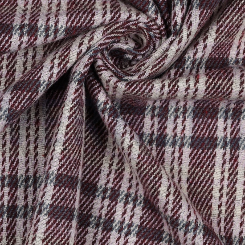 JACQUARD CHECK LILAC #3