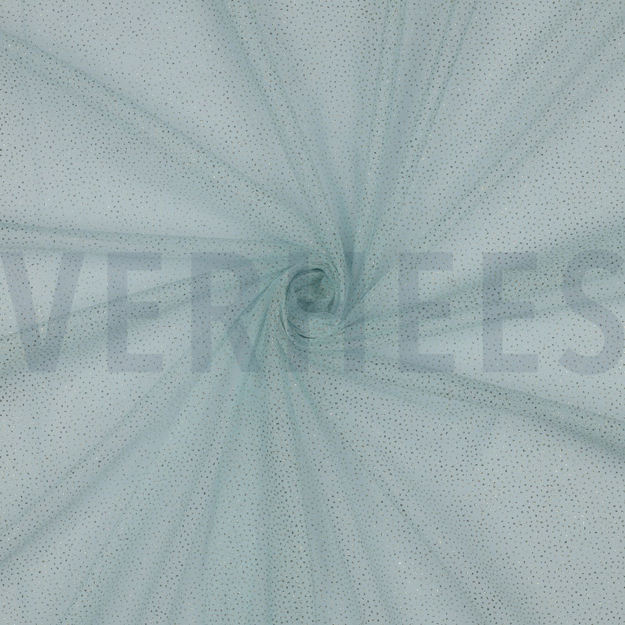 ROYAL TULE SPARKLE LIGHT BLUE/ GOLD (high resolution) #3