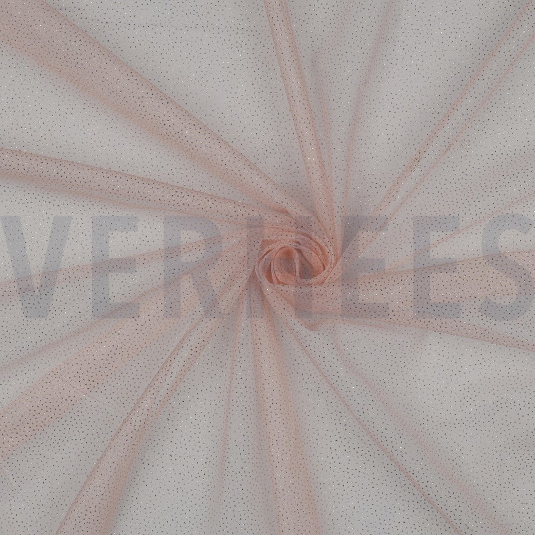 ROYAL TULE SPARKLE ROSE / GOLD #3