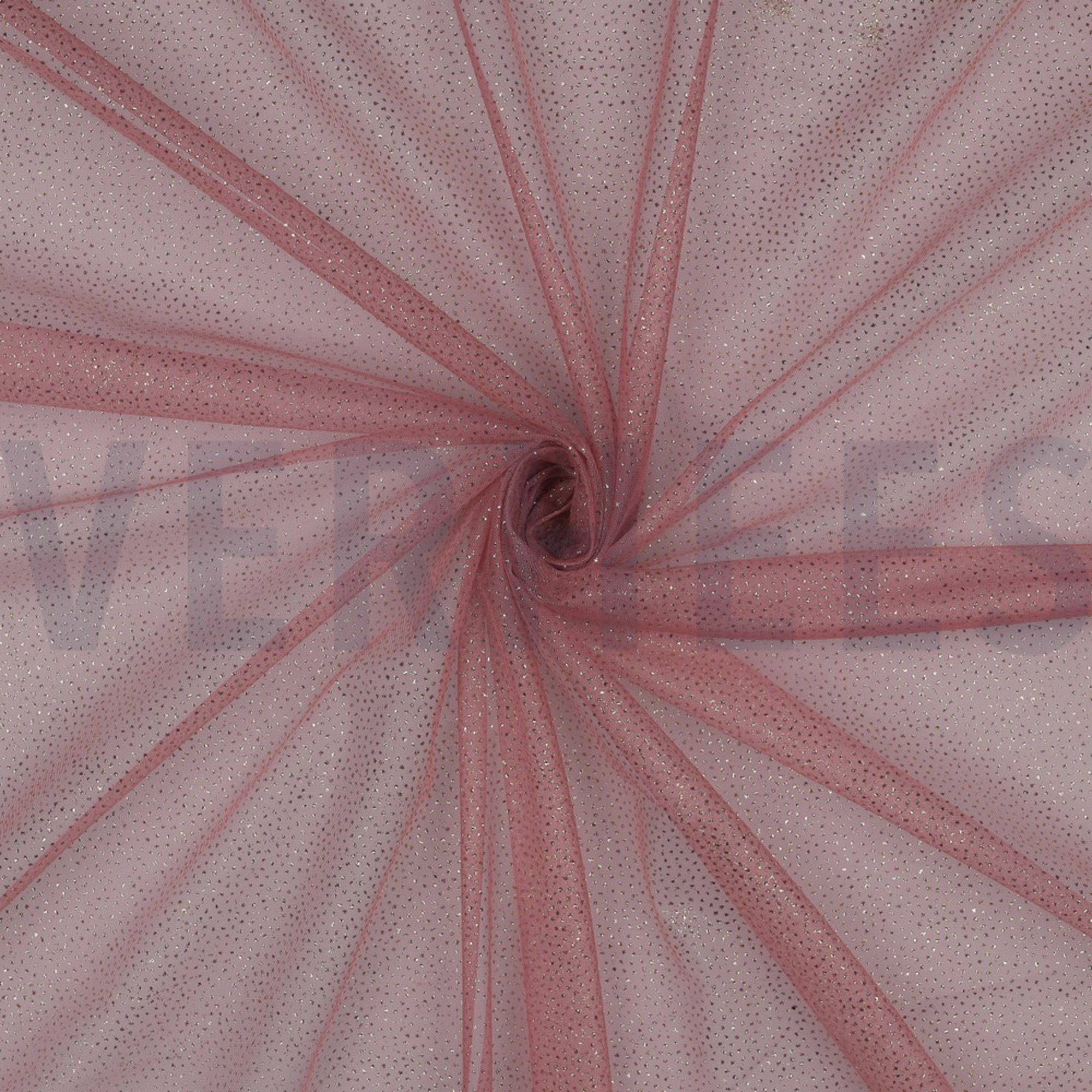 ROYAL TULE SPARKLE OLD ROSE/ GOLD (high resolution) #3