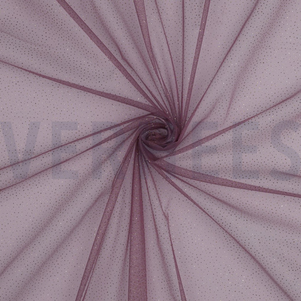 ROYAL TULE SPARKLE LILAC GOLD #3