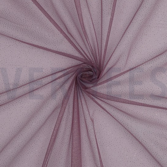 ROYAL TÜLL GLITZER LILA GOLD #7