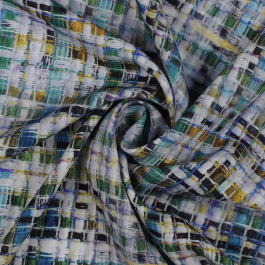 VISKOSE RADIANCE DIGITAL GRAFISCH MEHRFARBIG #7