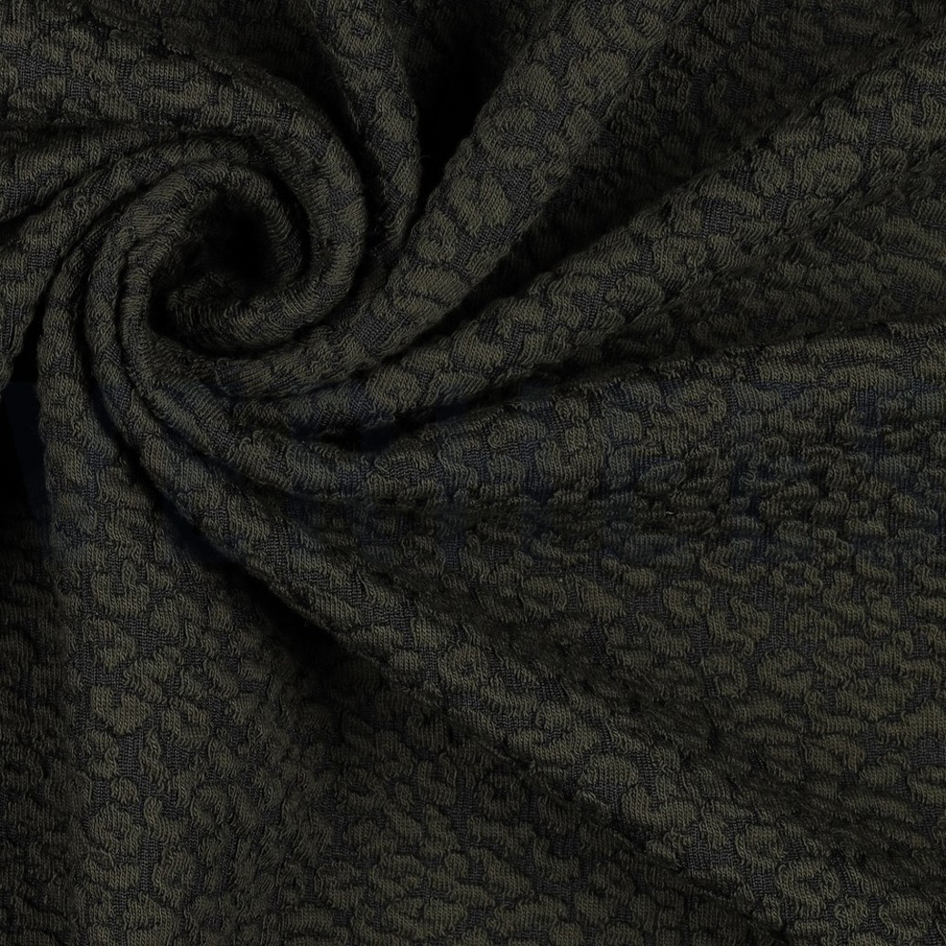 KNITTED JACQUARD ARMY #3