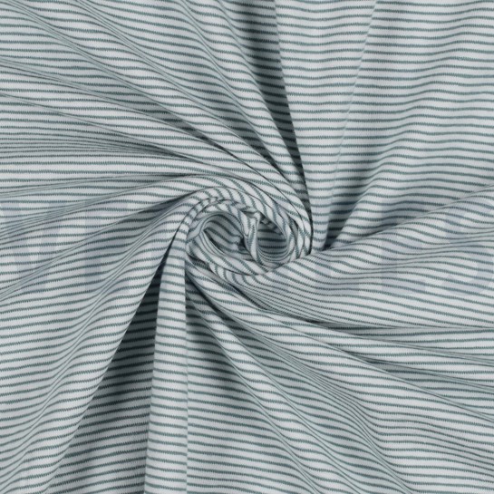 JERSEY GARENGEVERFD STREPEN SCHADUWBLAUW #7