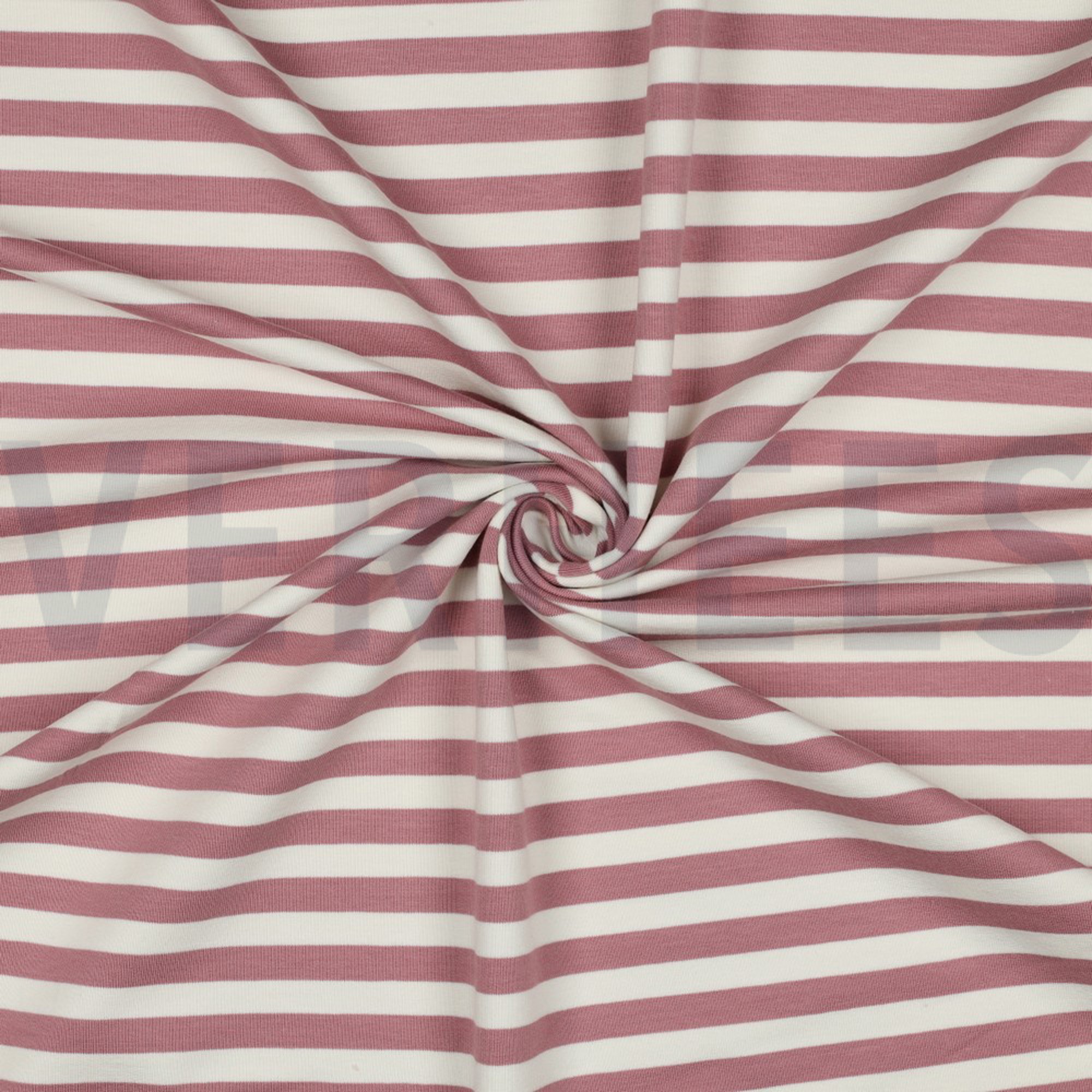 FRENCH TERRY YARN DYED STRIPES DARK ROSE (high resolution) #3