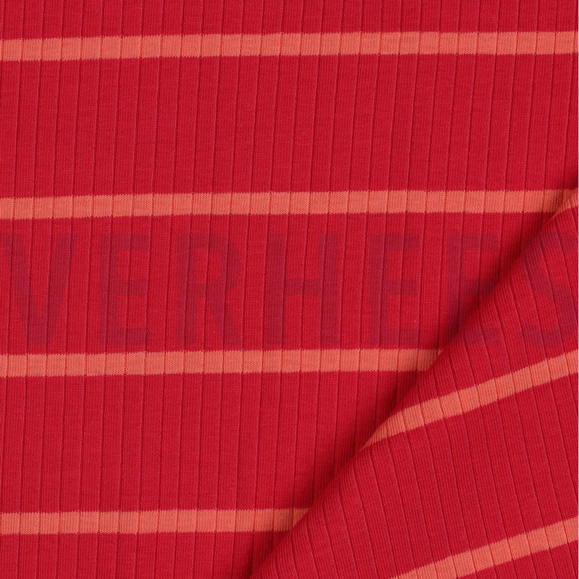 RIB YARN DYED STRIPES MAGENTA /CORAL (high resolution) #3