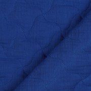 DOUBLE GAUZE QUILT COBALT (thumbnail) #3