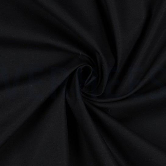KATOENEN POPLIN ZWART #7