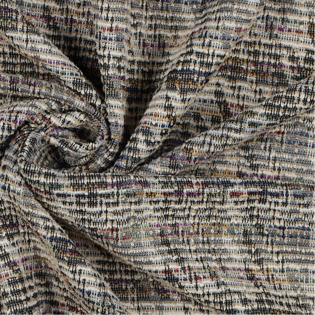 KNITTED JACQUARD BLACK #3
