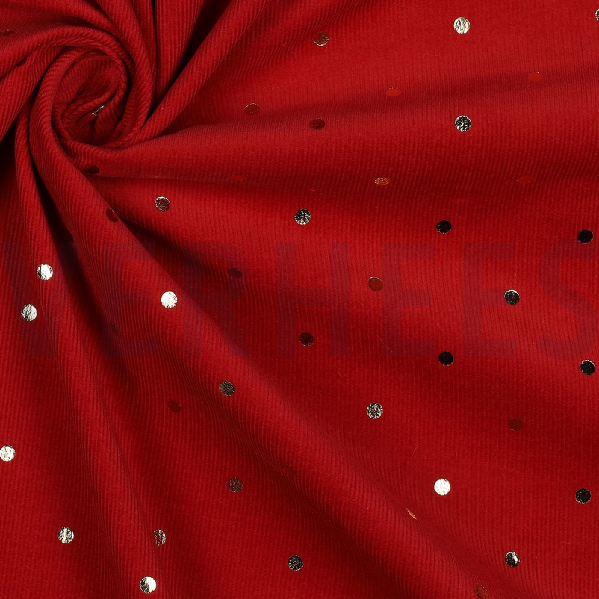 BABYCORD GOLD FOIL DOT RED (high resolution) #3