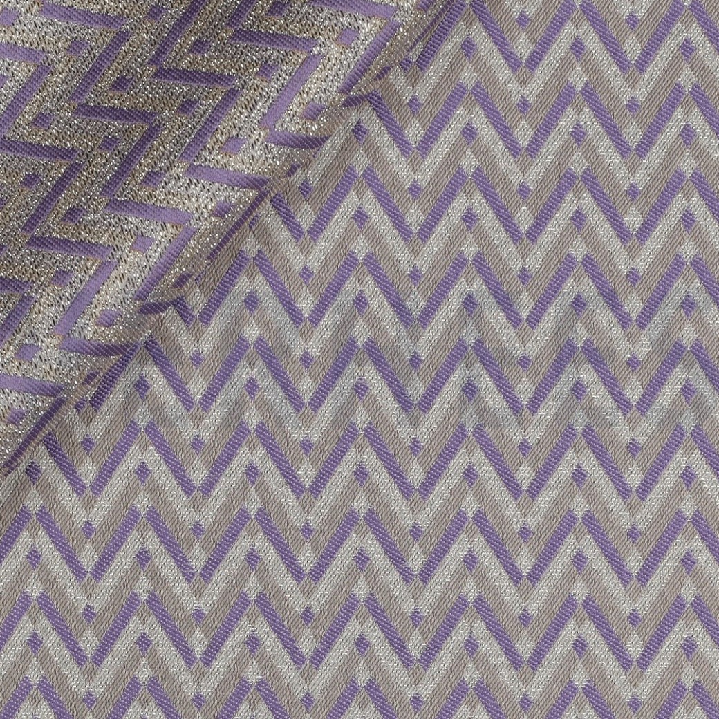 JACQUARD GRAPHIC LILAC BEIGE #3