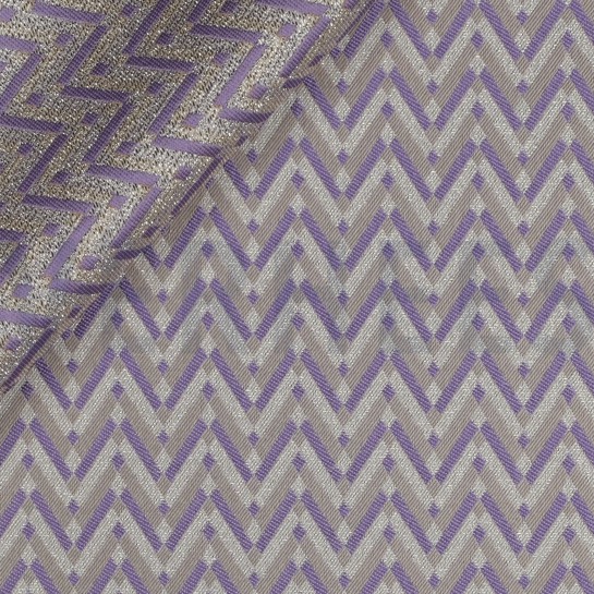 JACQUARD GRAPHIC LILAC BEIGE #7