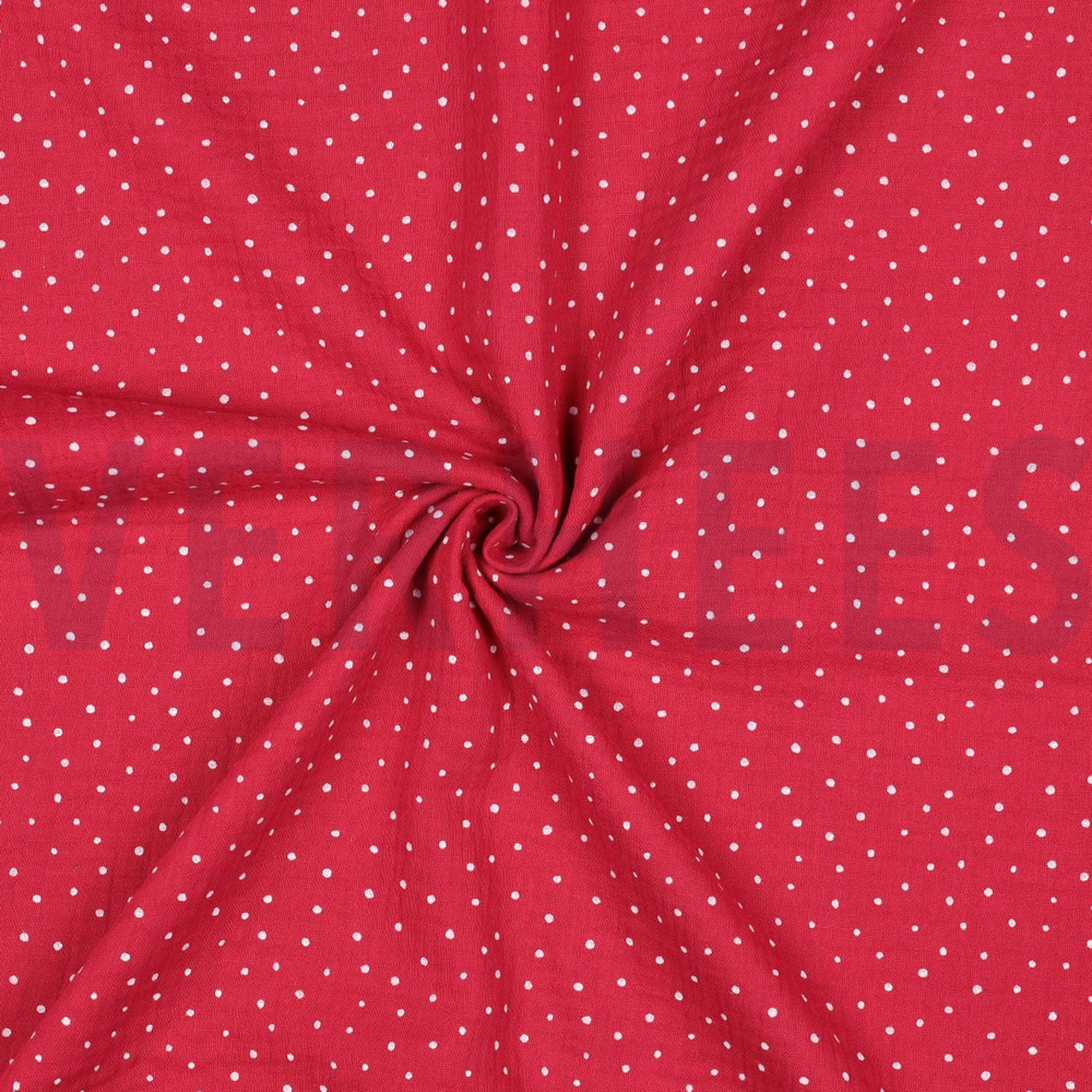 DOUBLE GAUZE LITTLE DOTS FUCHSIA (high resolution) #3