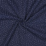 DOUBLE GAUZE LITTLE DOTS NAVY (thumbnail) #3