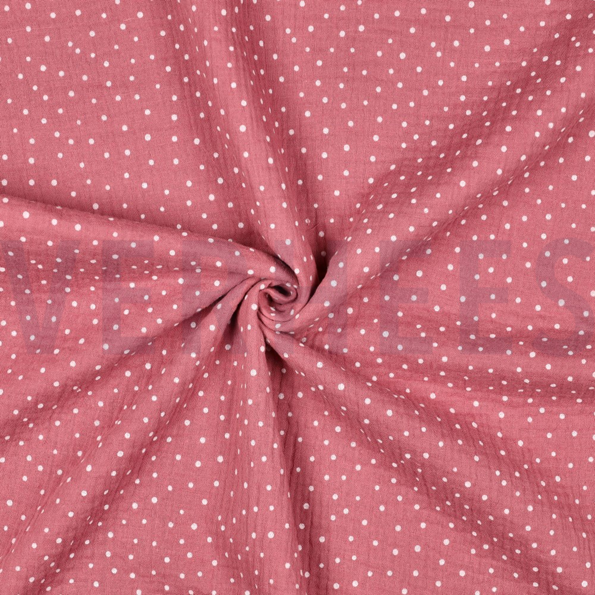 DOUBLE GAUZE LITTLE DOTS BLUSH (high resolution) #3