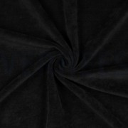 DOUBLE SIDED KNITTED VELOURS SHERPA BLACK (thumbnail) #3