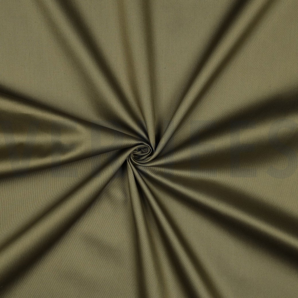 COTTON SATIN MOSS GREEN #3