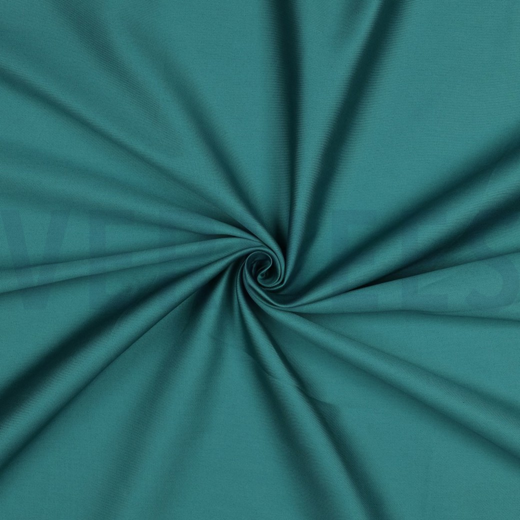 COTTON SATIN DARK CYAN #3