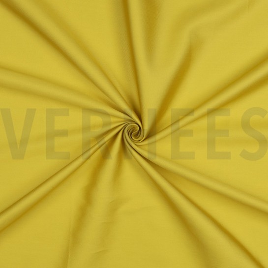BAUMWOLLE SATIN SENFGELB #7