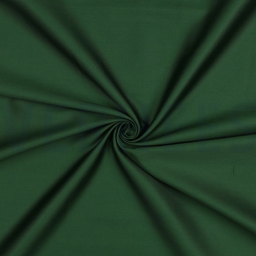 COTTON SATIN FOREST GREEN #3