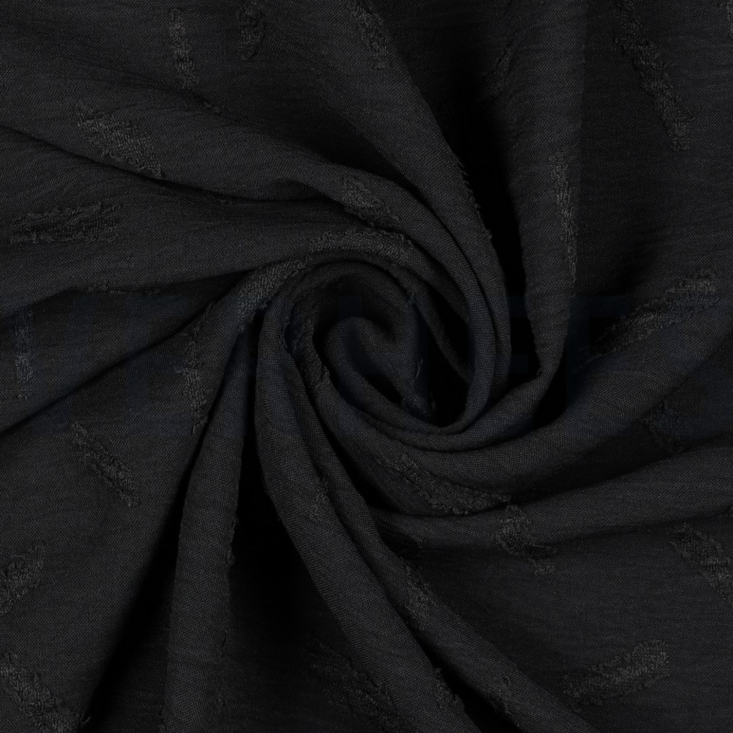 DOBBY JACQUARD STRIPES BLACK #3