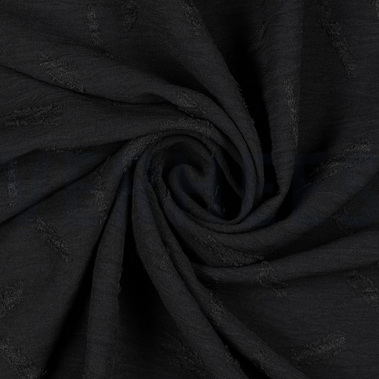 DOBBY JACQUARD STRIPES BLACK #7