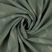 DOBBY JACQUARD STRIPES BASIL (thumbnail) #3
