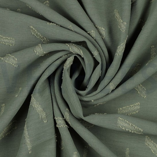 DOBBY JACQUARD STREIFEN BASILIKUM #7