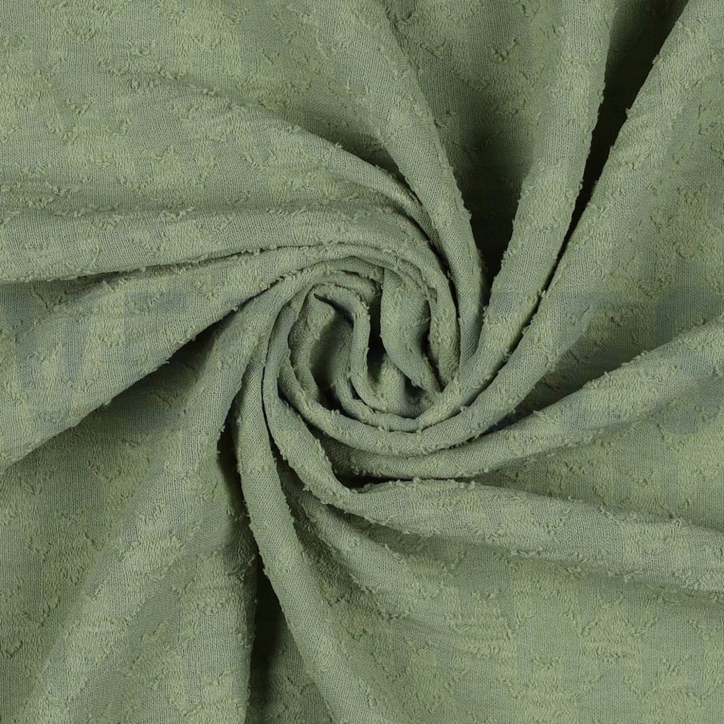 DOBBY JACQUARD GRAPHIC SAGE #3