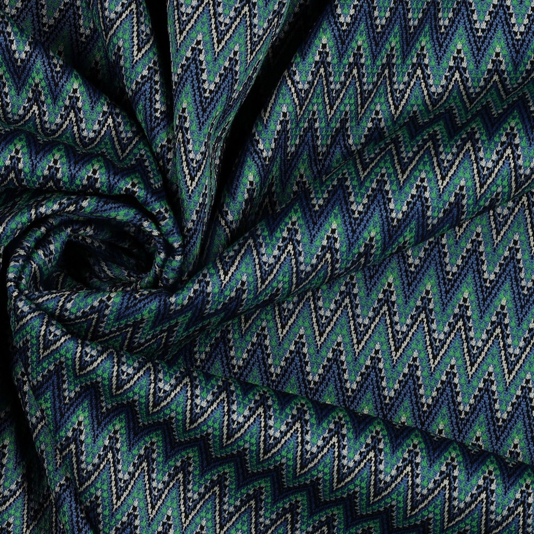 KNITTED JACQUARD DARK COBALT #3