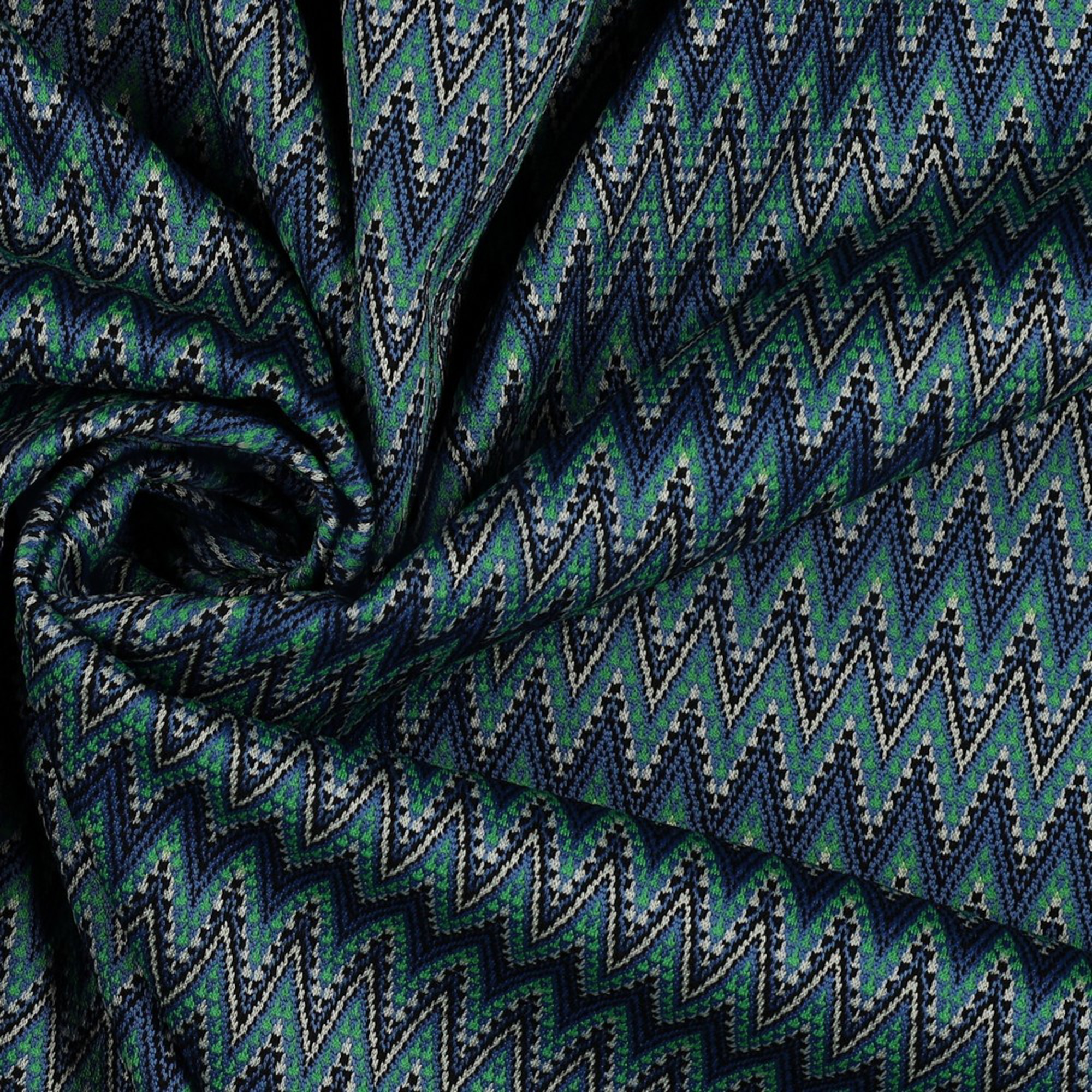 KNITTED JACQUARD DARK COBALT (high resolution) #3